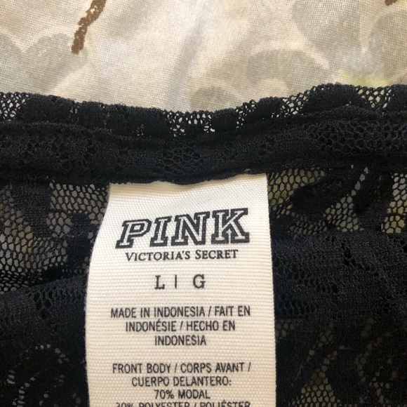 PINK shirt with lace back - Picture 4 of 4